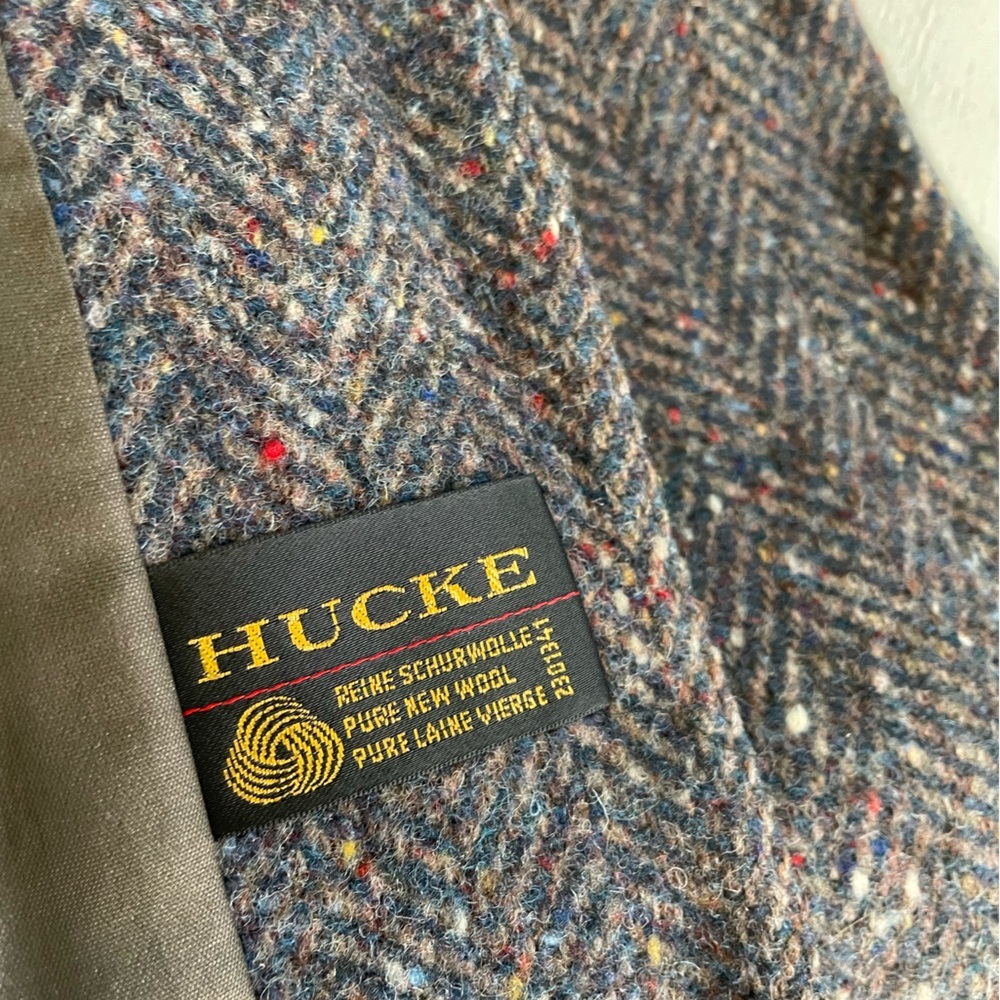 Vintage Women’s Hucke Wool Blazer Size M - Picture 7 of 7